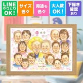 誕生日のギフトに、似顔絵でお祝いに花を添えませんか。 プレゼント 似顔絵 米寿祝い ギフト 名入れ 贈り物 手描き 誕生日 お祝い 記念日 長寿 大人数 ご両親 孫 祖父母 修正無料 下書き確認 名入れ 宝物 実績多数 サプライズ かわいい 88歳 米寿祝い 宝物 傘寿 ホワイトデー 引っ越し 闘病中の方への励まし 家族 キレイ 喜寿祝い おすすめ 古希祝い 感謝 卒寿祝い 百寿祝い 節目
