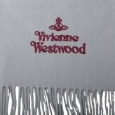 ヴィヴィアンウエストウッド VIVIENNE WESTWOOD マフラー 25-W00Q7-P403 レディース メンズ ライトグレー マフラー