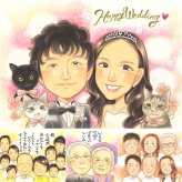 結婚式のプレゼントに、特別感のある手描き似顔絵はいかがでしょうか。下書き確認あり。修正無料で納得の表情になるまで調整します。 結婚式 ギフト 似顔絵 プレゼント 手描き 名入れ 贈り物 結婚式 婚礼 ブライダル ウェディング 記念 新婦 新郎 両親 カップル 名入れ 修正無料 下書き確認 親孝行 かわいい 宝物 似てる ウェディング 結婚式 思い出 一生もの 感動 ハロウィン キレイ