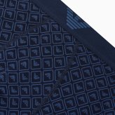 エンポリオアルマーニ：ALL OVER LOGO ボクサーパンツ (ブルー・ロンバス)[ボクサーパンツ/ 男性下着/ メンズインナー/人気ブランド/おすすめギフト/誕生日プレゼント/メンズファッション]