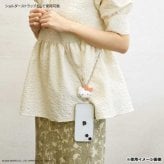 ハローキティ スマホリング ストラップ付き マルチリングプラス マスコット 落下防止 挟むだけ スマホショルダー キャラクター グッズ サンリオ SANG-457KT iPhone Android サンリオ正規ライセンス品