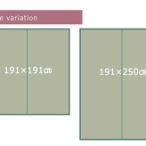 夏ラグ 夏用カーペット い草ラグカーペット エスニック柄 『NSエルム』 約191×191cm （裏面:滑りにくい加工）