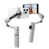 Insta360 Flow 2 Pro クリエイターキット カラー2色 CINSABQB AI手ブレ補正 ジンバル Apple DockKit対応 Androidアプリ 360°無限パン折りたたみ式　3軸手ブレ補正　AIトラッキング 自撮りミラー搭載 撮影アクセサリーセット #72605