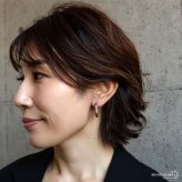 ステンレス ワイド スクエアピアス 2カラー 両耳用2点セット レディース フープ 四角 太幅 角丸 艶感 立体感 シンプル モード きれいめ 大人 上品 カジュアル 耳元 アクセサリー 存在感 メタル ミニマル おしゃれ デイリー
