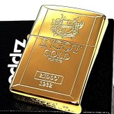 ZIPPO ライター インゴット ゴールド ジッポ 鏡面仕上げ 彫刻 かっこいい 金タンク 高級 金塊 おしゃれ メンズ ギフト プレゼント