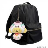 パスケース リール付き ポムポムプリン サンリオ SWIMMER コラボ ぬいぐるみ かぶりもの 定期入れ ICカードケース 小物入れ ポーチ キャラクター グッズ かわいい プレゼント サンリオ正規ライセンス品