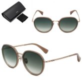 マックスマーラ サングラス MAX MARA MM0148-K/S 57B 57 サングラス ノーズパット MM0148K-57B-57 ベージュ ブルー ユニセックス