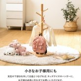 収納家具 ラック ポールハンガー 北欧 木製 おしゃれ コートハンガー ハンガーポール 帽子掛け かばん掛け 衣類収納 スリム ポールスタンド ハンガー コンパクト 白 天然木 洋服掛け キッズ 子供 収納 かわいい ナチュラル ホワイト iw-100