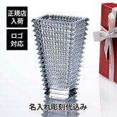 Baccarat バカラ アイベース スクウェア L クリア 30cm 名入れ彫刻代込み 透明 彫刻 刻印 名入れ ギフト 記念品 誕生日 結婚祝 花瓶 花器 ベース フラワーベース 法人 プレゼント 受賞 オブジェ 正規品 周年祝 開店祝 新築祝 高級 ブランド ガラス