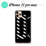 iPhone11ProMax iPhone11pro max スマホケース ハードケース カセットテープ 黒 メンズ レディース nk-i11pm-189