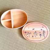 野球ボールデザイン 曲げわっぱ 楕円・小判型