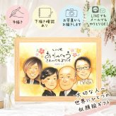 結婚式のギフトに、写真を送るだけで、あたたかな似顔絵に。 似顔絵 贈り物 結婚祝い ギフト 名入れ 手描き プレゼント 結婚式 披露宴 感謝 お祝い サンクスボード 新郎新婦 職場 同僚 友達 修正無料 下書き確認 名入れ サプライズ 宝物 親孝行 かわいい 婚礼 入籍 新郎新婦ギフト サンクスボード 宝物 古希祝い 感激 節目 バレンタインデー クリスマス 贈答品 白寿祝い メモリアル 喜ばれる