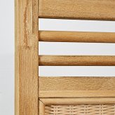 パーテーション 3連 4連 5連 間仕切り 衝立 スクリーン 折りたたみ 木製 ラタン おしゃれ シンプル アジアン 和風 和モダン ナチュラル インテリア テイスト 家具 リビング