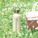 【Wanko Face】豆柴 かわいい 取っ手付きマグボトル おしゃれ 290ml 保温 保冷 ステンレス マグボトル 取っ手付き 真空 断熱 二重構造 ボトル タンブラー 水筒 マイボトル オリジナル 柴犬 日本犬 犬 ペット 動物 アニマル