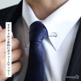 カラーピン カラーバー 安全ピン 穴なしok メンズ 3色 スーツ オフィス 紳士 お洒落 シャツ ネクタイ メタリック ボール シンプル クラシカル 男性