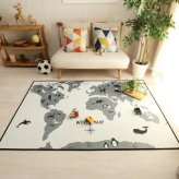 韓国ラグ 韓国風ラグ ラグ 円形 140cm 洗える キッズラグ モノトーン 北欧 おしゃれ カーペット 絨毯 プレイマット 子供部屋 滑り止め 床暖房 ホットカーペット対応 遊び毛防止 オールシーズン 丸型 リビング ベビー 赤ちゃん モダン モノクロ