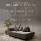 ソファ 座椅子 エルマR2.5P 幅184cm 3人掛け 2.5人掛け 肘付き 大型 カウチ ロータイプ クッション3個 脚取り外し 高さ調整 広々座面 腰掛け ゆったり くつろげ ポリエステル グレー アイボリー 開梱設置サービス付き