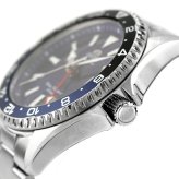 オリエント スポーツ マコ GMT 自動巻き 腕時計 ブランド メンズ ORIENT SPORTS RN-BC0003L アナログ ブルー