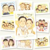 ウェルカムボード 似顔絵 贈り物 手描き プレゼント 名入れ ギフト 結婚式 結婚祝い ウェディング ウェルカムボード 婚礼 両親 新郎 新婦 カップル 修正無料 名入れ 下書き確認 一生もの 親孝行 サプライズ 喜ばれる 思い出 ウェディング 一生もの ブライダル 同窓会 バレンタインデー ウェディングギフト 披露宴 大人数 記念日 初任給 長寿祝い キレイ
