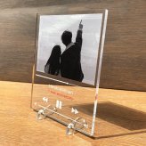 写真入り ミュージックフォトフレーム 名入れ タイトル メッセージ アクリル 写真立て フォトプレート カップル 彼氏 彼女 恋人 夫婦 家族 友達 一年記念日 交際記念日 結婚記念日 誕生日 高校生 大学生 音楽アプリ SNS インスタ映え 結婚祝い 結婚式 ウェルカムボード 両親 プレゼント ギフト 贈り物 記念品 思い出 オーダーメイド オリジナル かわいい おしゃれ 淡色 シンプル 日本製