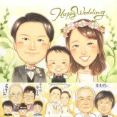 結婚式の記念に、贈り物にぴったりの似顔絵です。修正無料・下書き確認付き。安心してご注文いただけます。 結婚祝い 似顔絵 プレゼント 手描き 名入れ 贈り物 ギフト 結婚式 ウェディング ブライダル 記念 婚礼 新婦 カップル 両親 新郎 修正無料 名入れ 下書き確認 似てる 親孝行 そっくり 喜ばれる 結婚式 思い出 一生もの ウェディング 色紙 闘病中の方への励まし 記念日 オーダーメイド