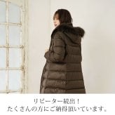 ダウンコート レディース ロング ダウン90% ラクーン ファー フード付き Filomo ブランド 100cm きれいめ ダウン コート ロングコート ロング丈コート ベンチコート レディースダウンコート ブラック 冬 アウター ギフト プレゼント 6F (2499-3r)