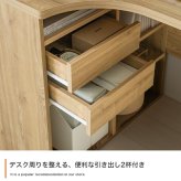 L字型デスク 幅100cm 収納付き パソコンデスク ワークデスク 省スペース 引き出し 可動棚 オープン収納 配線収納 タップ収納 耐荷重50kg 在宅勤務 テレワーク 学習机 書斎 一人暮らし おしゃれ ホワイト ストーン オーク コンパクト 組立品 新生活