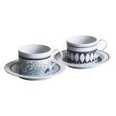 アンティコフラワー コーヒーカップペア