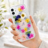 【ほぼ全機種対応スマホケース❁】押し花スマホケース NO.661（着日指定不可） 押し花＆レジン iPhone/Xperia/AQUOS/Galaxy他