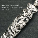 ハワイアンジュエリー ネックレス シルバー ネックレス 刻印 無料 誕生石入れ可 Sサイズ 縦24mm カットアウト 定番 プレート シルバー925 ギフトラッピング可能 チェーン 長さ選べる プレゼント ハロウィン 【品番：CG-SP10701】