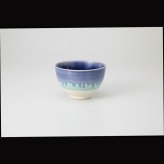 風の光丸型抹茶碗（紺碧） 陶器 美濃焼 やきものの里から、暮らしを贈ります。　ギフト 食器 セット テーブルウェア