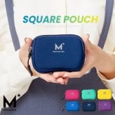 MIKASASTAR スクエアポーチ 小物入れ レディース キッズ ポリエステル コンパクト カジュアル スポーティー キュート プレゼント