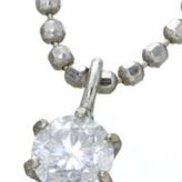 ネックレス レディース K18 ホワイトゴールド ダイヤモンド 0.1ct ペンダント 18金 ダイヤネックレス シンプル 華奢 誕生日 記念日 クリスマス ギフト プレゼント