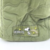 スヌーピー キルトショルダーバッグ(大) カーキ ルートート ROOTOTE SNOOPY 送料込み