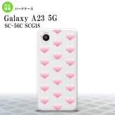 GalaxyA23 Galaxy A23 スマホケース 背面ケース ハードケース ハート A ピンク 2022年 10月発売 nk-a23-018
