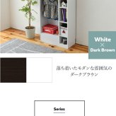 キャビネット ハンガーラック マルチラック スリム 洋服 収納 幅70 奥行29 本棚 4段 ジュニアラック ラック 引き出し 収納棚 リビング収納 子供部屋 サイドラック カウンター本体とキャビネットを連結 分離できる新型カウンター つなげば 120幅 新生活