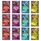 【 送料無料 】 ノーベル ペタグー グミ 4種 各3個 計12個 詰め合わせ アソート セット まとめ買い（ いちご グレープ ソーダ ゴールデンパイン ）