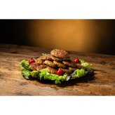直火焼き合挽ハンバーグ20個 (DJ20) [お中元][お歳暮] ※送料無料(北海道・沖縄・離島への配送不可)