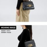マイケルコース ショルダーバッグ レディース ブランド MICHAEL KORS パーカー 30F2G7PS6L-001 BLACK