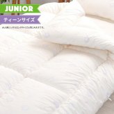 西川 ティーンサイズ 合繊掛けふとん 150×210cm ２kg 掛けふとん 子供 綿100% 日本製 防ダニ 衛生 抗菌加工
