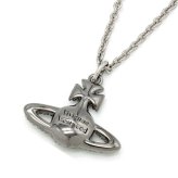 ヴィヴィアンウエストウッド Vivienne Westwood ネックレス ペンダント 63020092-02S339 GRACE BAS RELIEF PENDANT アクセサリー レディース ルテニウム+プラチナム 海外正規品