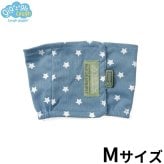 LOUGH GIGGLE ラフギーグル ウェルネス腹巻 犬服 M インディゴブルー
