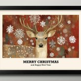 日本製 メリー クリスマス Xmas Christmas サンタクロース ビンテージイラスト A3 サイズ ポスター アート おしゃれ 絵画 インテリア 北欧 イラスト マット紙 艶消し アートパネル 額 フレーム デザイン 壁掛け ギフト 新築祝い ディスプレイ  速達 送料無料