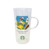 スターバックス ポケモン ピカチュウ ミルクフォーマー カップ セット 耐熱ガラス ミルク泡立て器 スタバ コラボ コーヒーアドベンチャー STARBUCKS ギフト