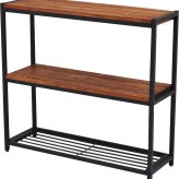 収納家具 ラック 天然木製スリム 3段 送料無料 簡単組立 アンティーク モダン ナチュラル オイル ミッドセンチュリー ウッド スタイリッシュ シンプル シェルフ ハンガー インテリア 家具 天然 おしゃれ カフェ 北欧 木目