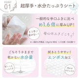 手口ふき 2WAYセット 新生児 肌にやさしい (90枚×8個+15枚×8個) WT004-2W