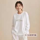 ＼ 名入れ ／ 長袖 カップルTシャツ 2枚セット ssdot カラー変更可 カップル ペアtシャツ 結婚祝い 結婚式 2次会 衣装 結婚記念日 プレゼント 名前入り Tシャツ tシャツ ギフト