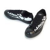 コンバース CONVERSE スニーカー メンズ レディース ローカット キャンバス オールスター AGED ボーンプリント OX ブラック ALL STAR AGED BONEPRINT OX