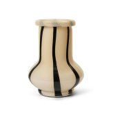 ferm LIVING ファームリビング Riban リバン 北欧 花瓶 フラワーベース 高さ24cm 北欧雑貨ガラス花瓶 ガラス モダン ブランド 人気 おしゃれ インテリア フラワーベース 白 ホワイト クリーム 雑貨 オブジェ