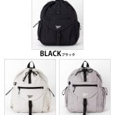 Reebok リーボック 3wayナイロンリュック ワンショルダーバッグ 約17L a4 軽量 軽い ドローコード 巾着 リュックサック レディース メンズ ユニセックス 通学 学生 高校生 通勤 大人 ナップサック シンプル アウトドア スポーツリュック ブランド 旅行 2026